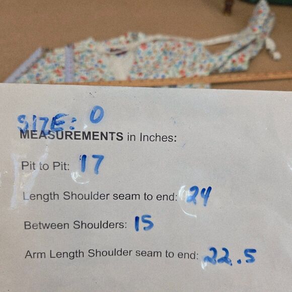 J CREW Campbell Blazer Ruffle Trim Size 0 in Liberty® Edenham Floral Jacket EUC - Picture 15 of 15